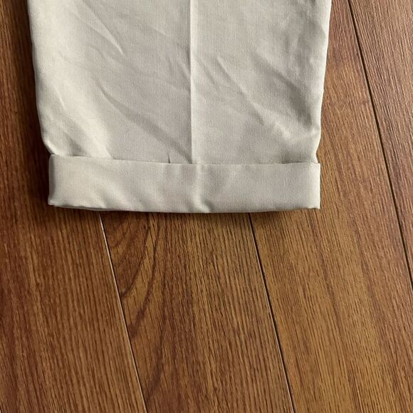 Y2K, Chico’s  Cuffed Ankle Pants, size 0, soft tencel twill, khaki color - Picture 5 of 13
